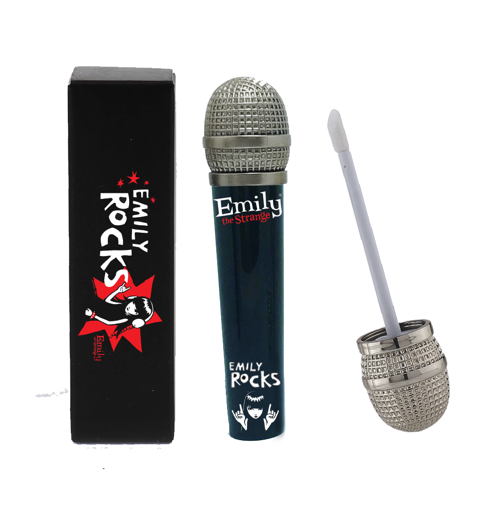 Emily the Strange Microphone Lipsticks (Rebel Red)